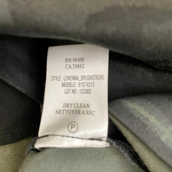 Theory Lorena Brushstroke Mini Skirt - Picture 6 of 6